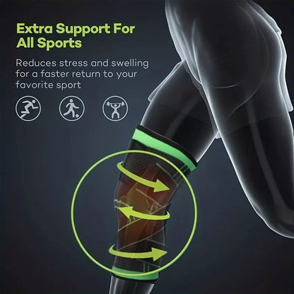 FlexiKnee Pro – Venda Elástica Ajustable con Velcro🦵🔥